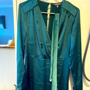 Dynamic silk dress XS